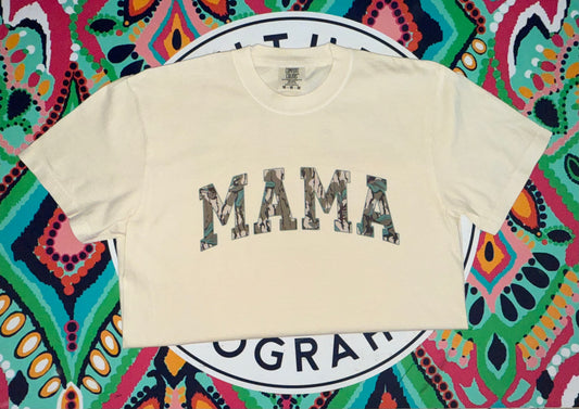 Bottomland green leaf mama tee