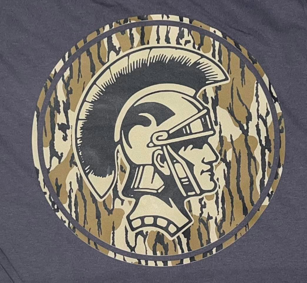 Johnson County Trojans Camo T-Shirt