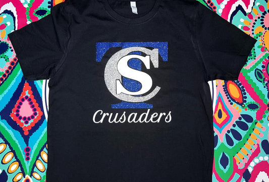 Trinity Crusaders Glitter T-Shirt