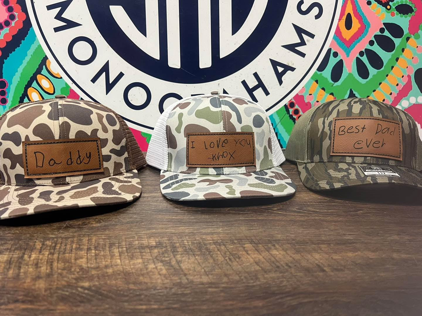 Custom Handwritten Hats