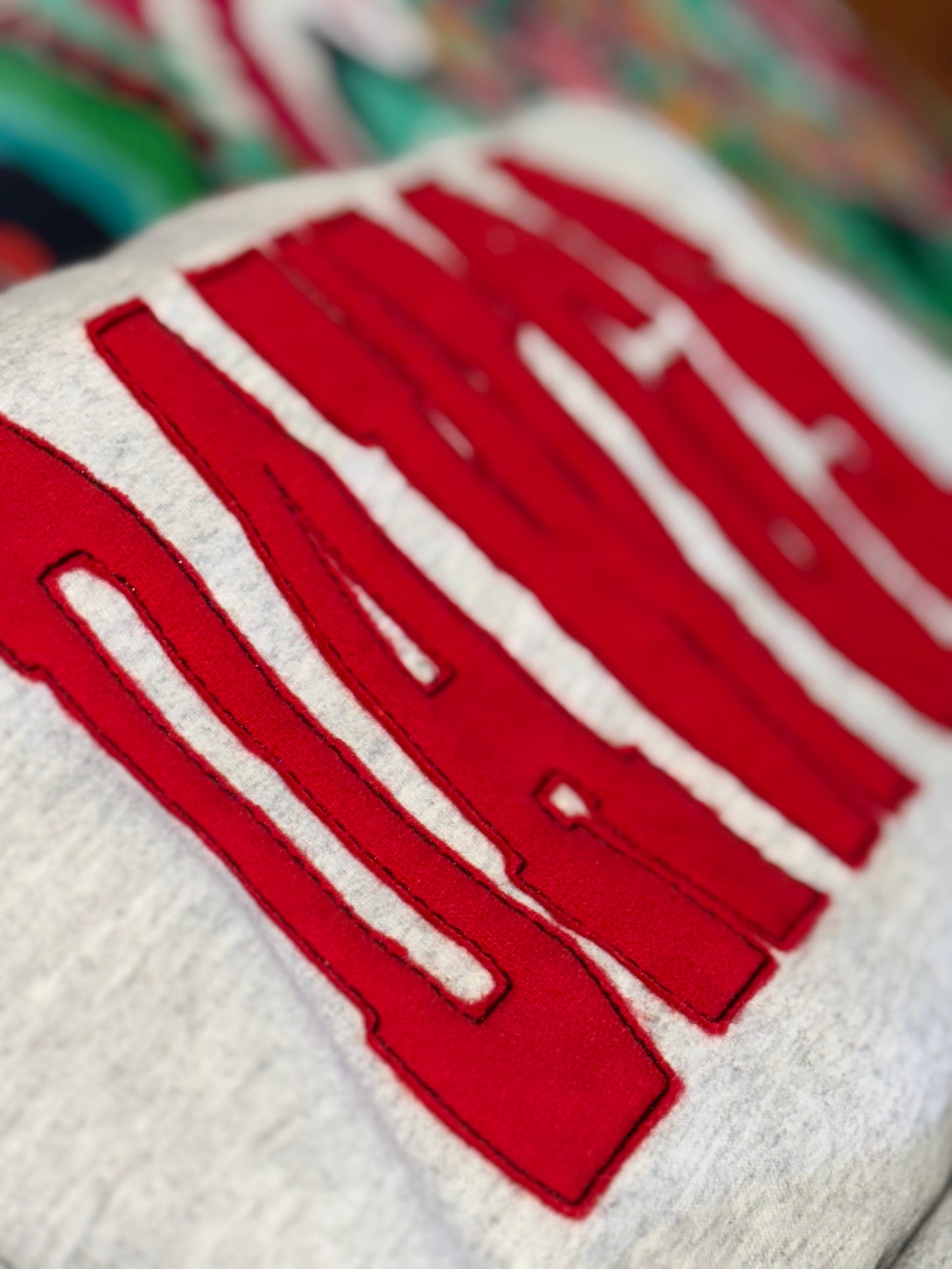 Dawgs appliqué sweatshirt