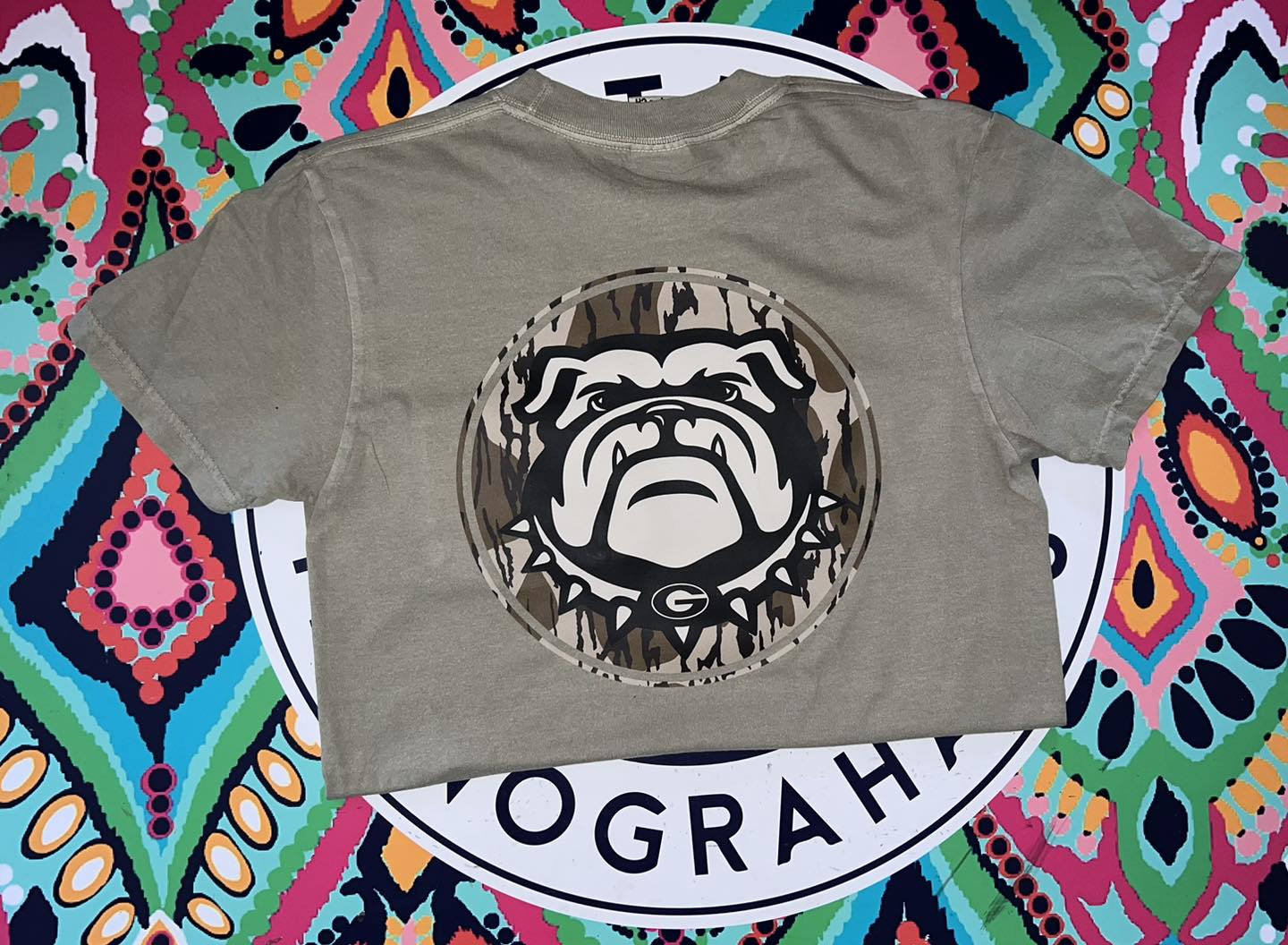 Georgia Bulldogs Bottomland Camo T-Shirt