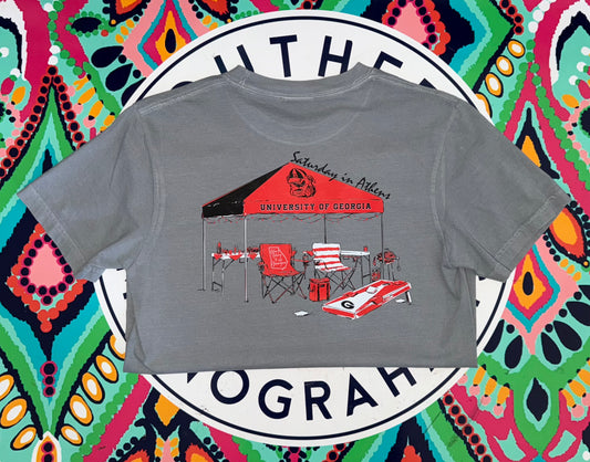 Georgia Bulldogs cornhole