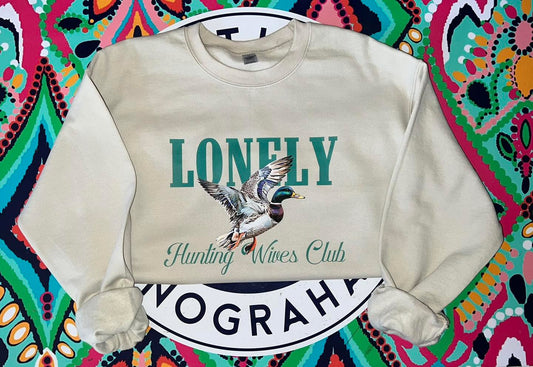 Lonely Hunting Wives Club Sweatshirt