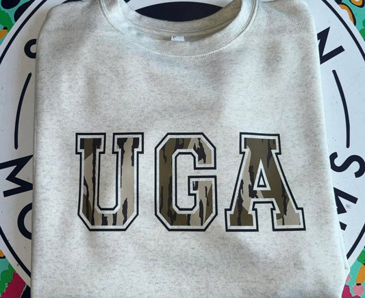 UGA Camo Sweatshirt