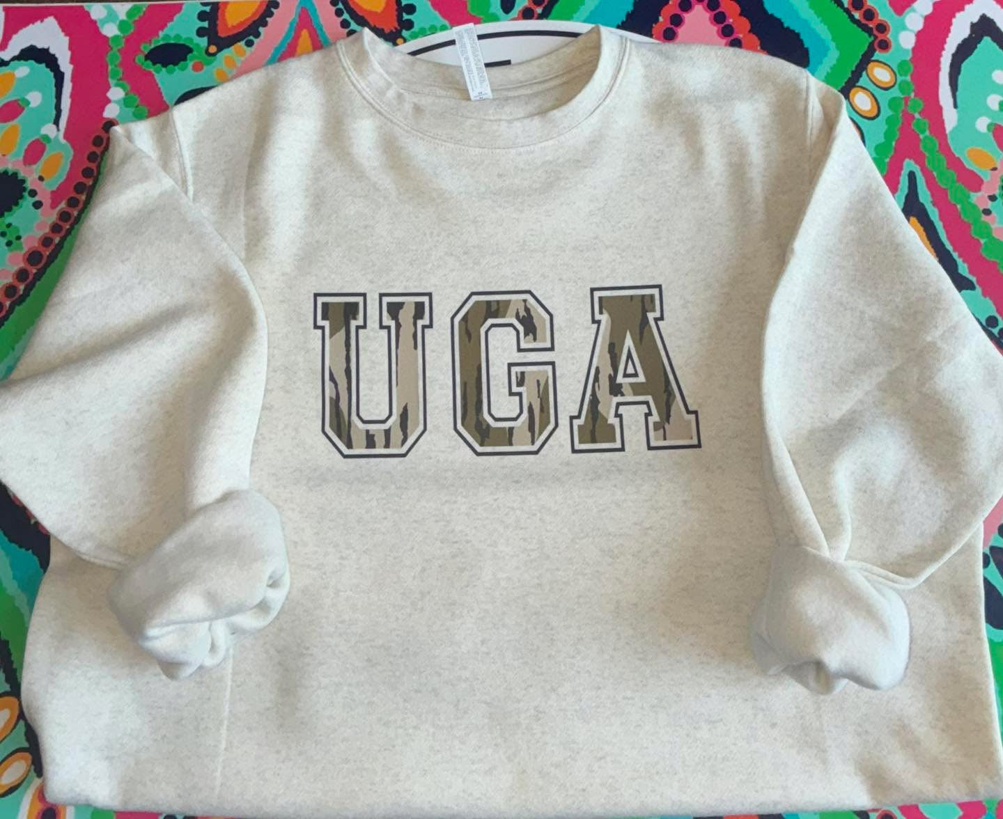 UGA Camo Sweatshirt