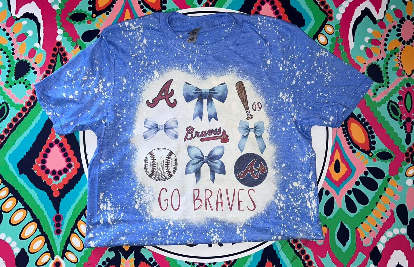 Bleached Braves T-Shirt