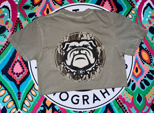 Georgia Bulldogs Bottomland Camo T-Shirt